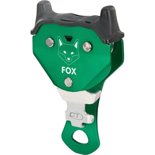 Klätterremskiva Ø Rep 10/12 mm Klätterteknik Fox - grön - TU