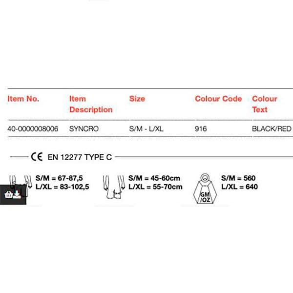 Wildcountry Sele Synchro Orange,Svart L-XL
