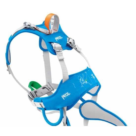 Petzl Juniorsele Junior Ouistiti Blå,Vit 30 kg