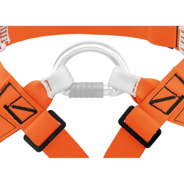 Petzl Seletøj Superavanti Orange,Sort 1