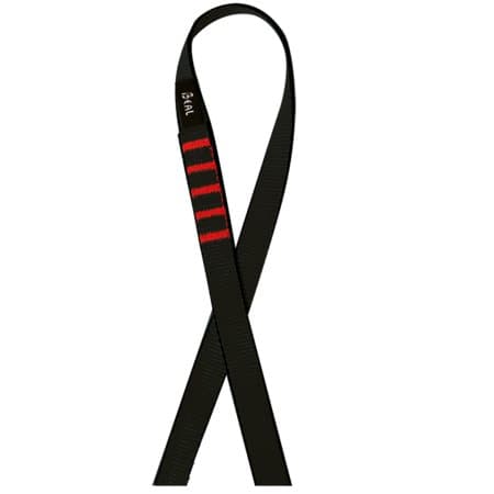 Beal Climbing Loop 175cm x 18mm Flat Webbing Sort