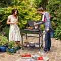 Miniatyrbild 6 av 8: Grillvagn, 42,5x20x35 tum, Svart