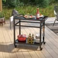 Miniatyrbild 1 av 8: Grillvagn, 42,5x20x35 tum, Svart