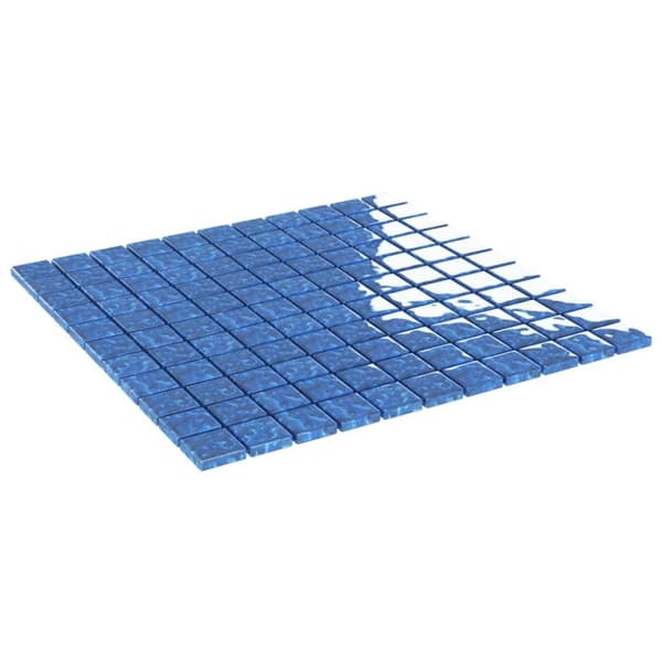 vidaXL mosaikfliser 11 stk. 30x30 cm glas blå