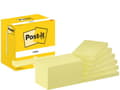Miniatyrbilde 1 av 2: Notatblokk Post-It 76X127 Linj Cy (12 stk) (1 stk.)