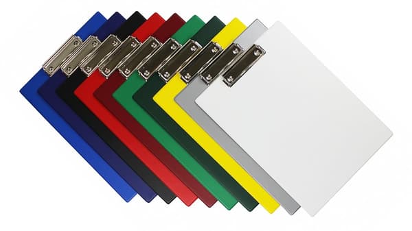 Biurfol A4 Clip Board Röd