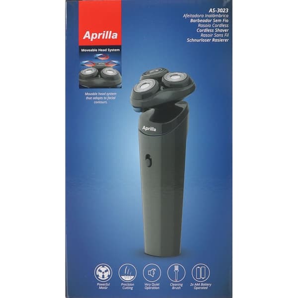 Elektrisk rakapparat Aprilla Svart (6 antal)