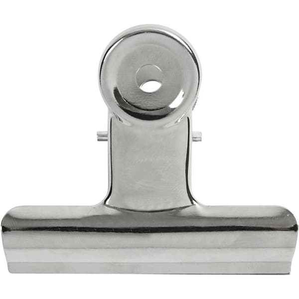 Metallklämma - B: 7,5 cm - 6 st