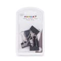 Miniatyrbillede 3 af 3: Klemmer Clip Medium Sort Metal (24 enheder)