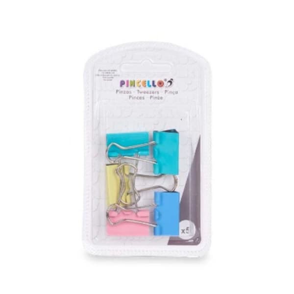 Klemmer Clip Medium Multifarvet Metal (24 enheder)