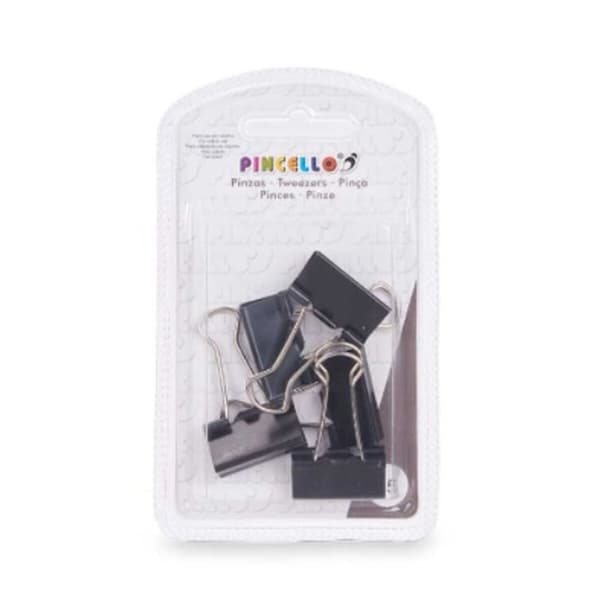 Klemmer Pincello 391 Sort Metal Clip Medium (24 enheder)