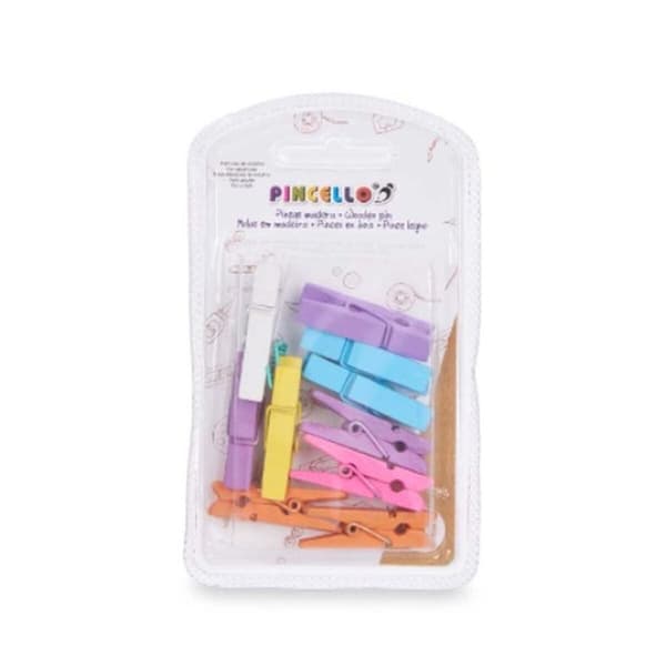 Nipistimet Pincello 397 Monivärinen Puu Medium (24 osaa)