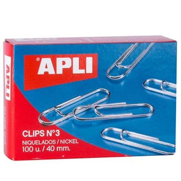 Gem Apli Nº 3 ickel 40 mm (10 antal)