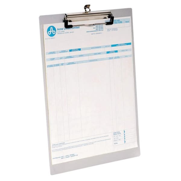 Westcott AC-E17001 Urklipp i aluminium A4 (9" x 12")