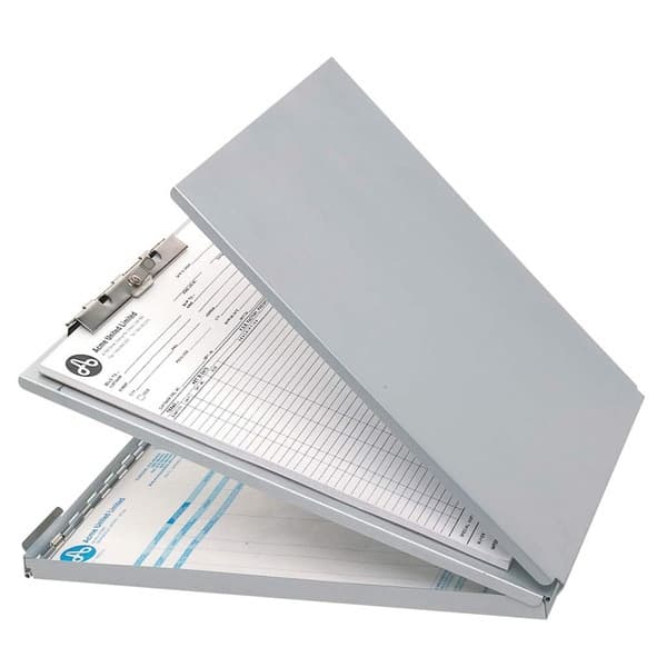 Westcott AC-E17002 Udklipsholder med opbevaringsrum Aluminium A4 (9"x 12") Lukket