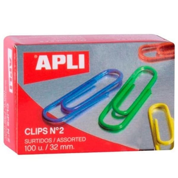 Clip Apli Nº 2 Multifarvet Kabel 32 mm (10 enheder)