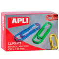 Miniatyrbillede 2 af 2: Clip Apli Nº 2 Multifarvet Kabel 32 mm (10 enheder)