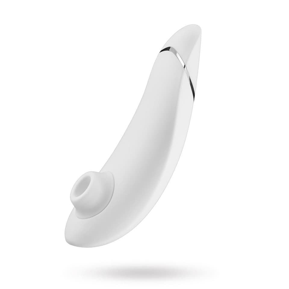 Womanizer Premium Klitorisstimulator - White/Chrome