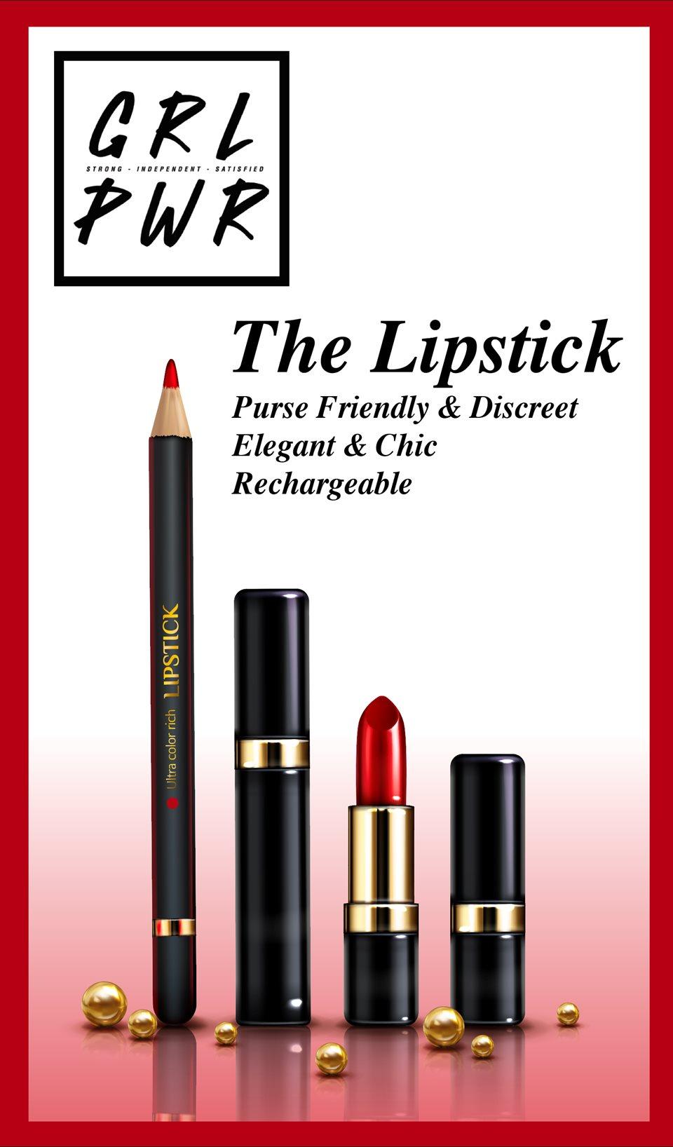 THE LIPSTICK - Rechargeable Lipstick Vibrator