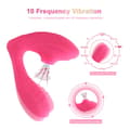Miniatyrbild 2 av 4: QLIMAX Mirakel Vibrator med Klitoris Sugfunktion Rosa