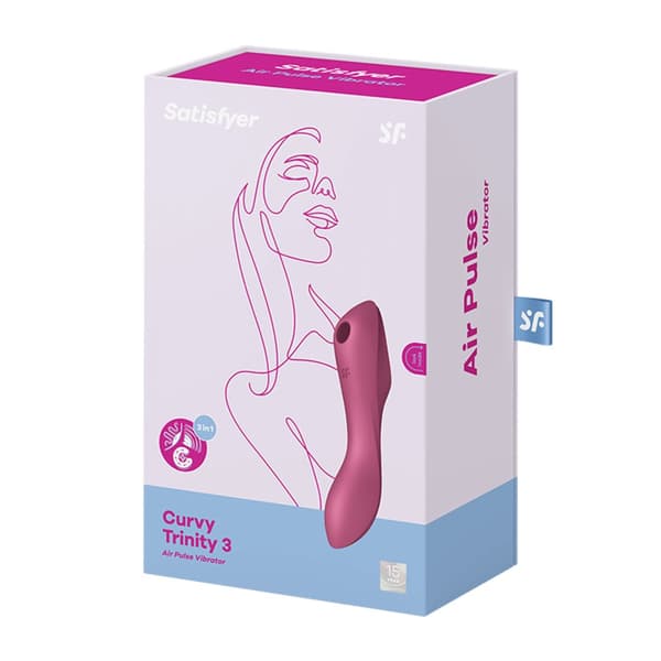 Satisfyer Curvy Trinity 3 Red