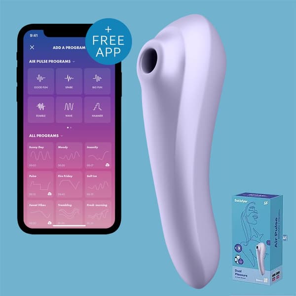 Satisfyer Dual Pleasure Mauve