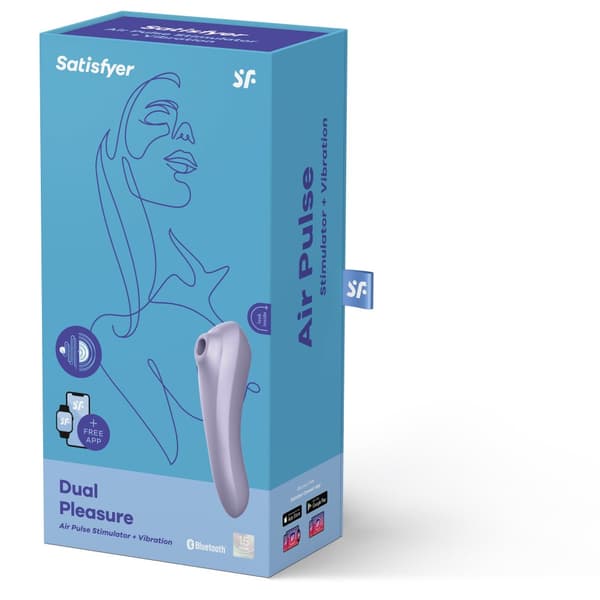 Satisfyer Dual Pleasure Mauve