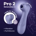Miniatyrbild 5 av 7: Satisfyer Pro 2 Generation 3 Lilac