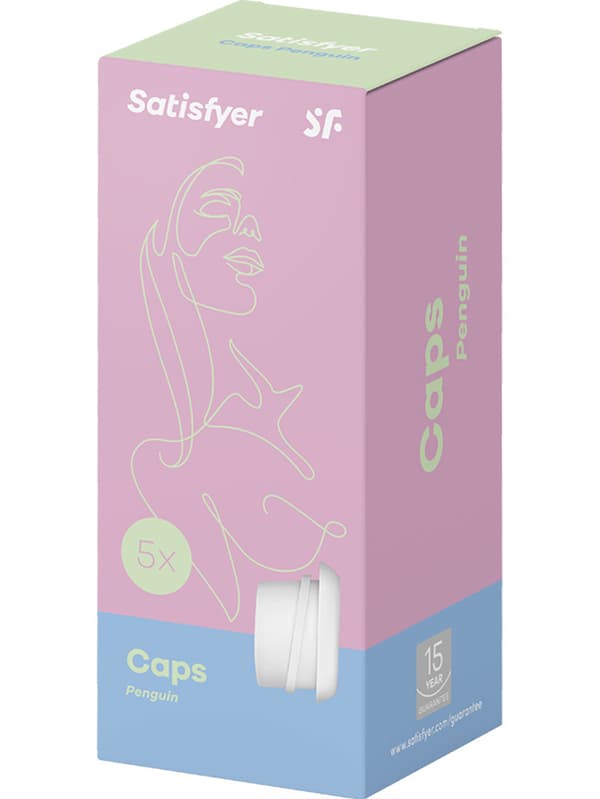 Satisfyer: Satisfyer Pro Penguin, Next Generation, Munstycken, 5-pack