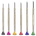 Miniatyrbild 1 av 2: TOOLCRAFT 12-delig Skruvdragar-set för urmakare 12 delar Klingbredd: 0.8 mm, 1 mm, 1.2 mm, 1.4 mm, 1.6 mm, 1.8 mm
