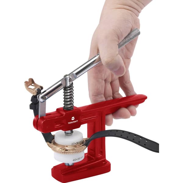 TOOLCRAFT Profi Klockglas- och botteninsättningsklämma