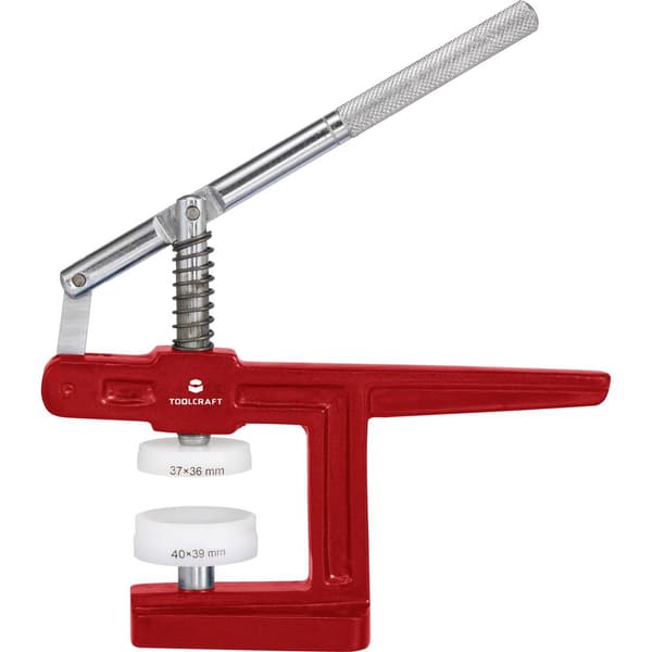 TOOLCRAFT Profi Klockglas- och botteninsättningsklämma