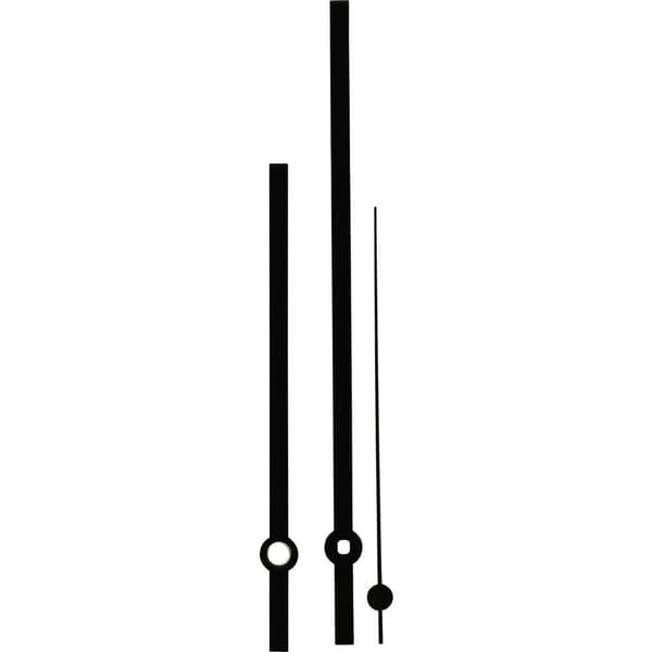 Tidvisare Standard Aluminium Svart Slot