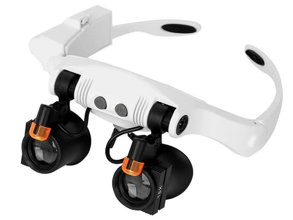 Forstørrelsesbriller LED 3x-25x – Forstørrelse