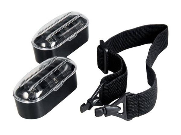 Klockglasögon förstoringsglas proff. 25x ledband
