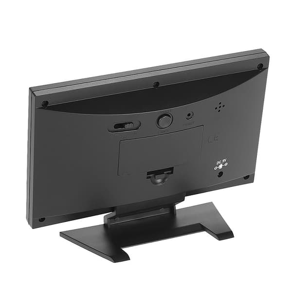 Digital LED-Klokke, Alarm, Dato og Termometer