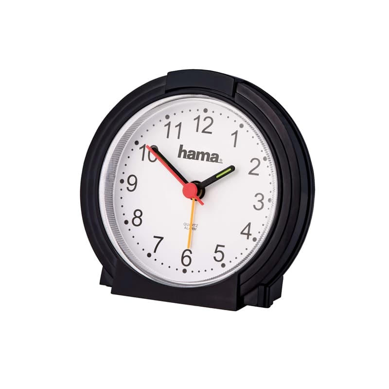 Hama Väckarklocka Classic Svart/Vit