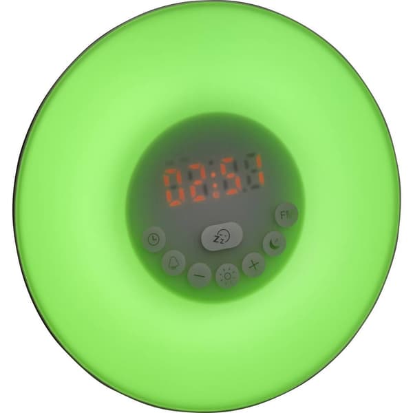 TFA Dostmann 60.2019.02 Kvarts Väckarklocka Vit