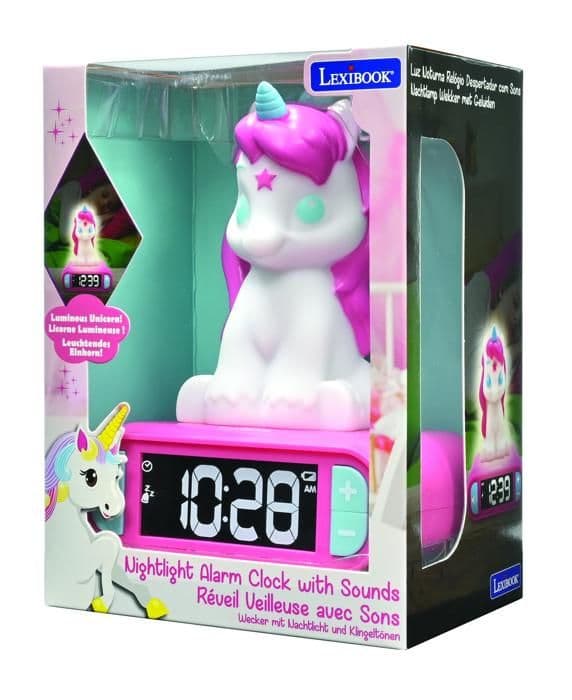 Klockradio Unicorn nattljus