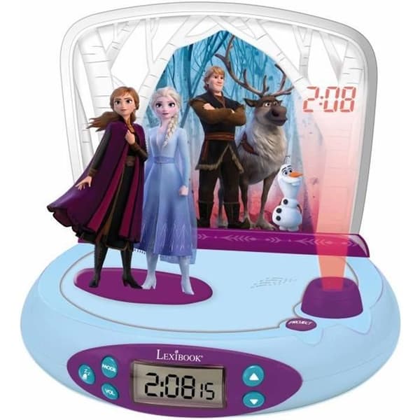 LEXIBOOK Frozen 2 - Projektor väckarklocka med ljud - RP510FZ