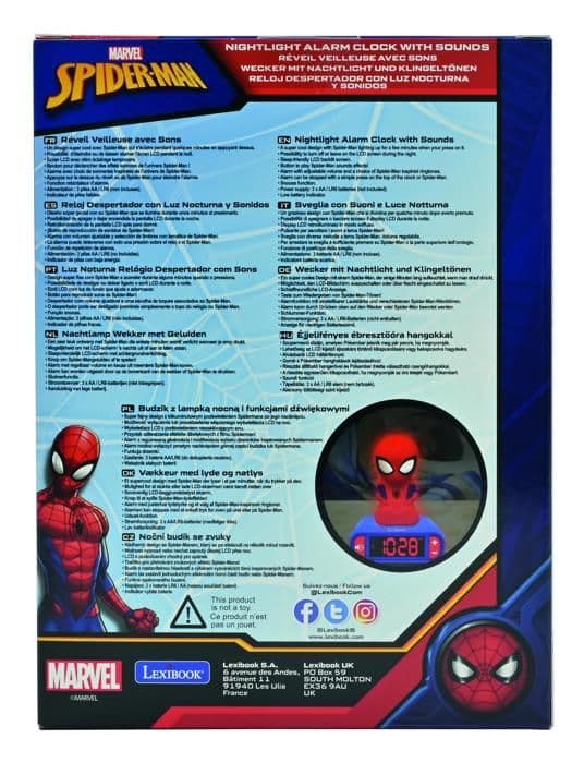 Spider-Man Alarm Clock Radio