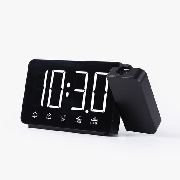 Digitalt LED-Vækkeur med projektering
