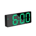 Miniatyrbilde 1 av 2: LED-vekkerklokke med grønne tall - Svart