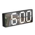 Miniatyrbillede 1 af 2: LED-Vækkeur med Hvide tal - Sort
