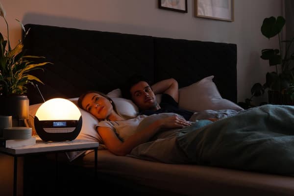 Lumie Bodyclock Luxe 750DAB - Herätysvalo - USB/DAB+/Bluetooth - Antrasiitti