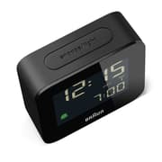 Braun sort digital vekkerklokke BC08B