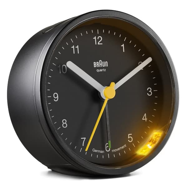 Braun vekkerklokke med snooze og lys BC12B