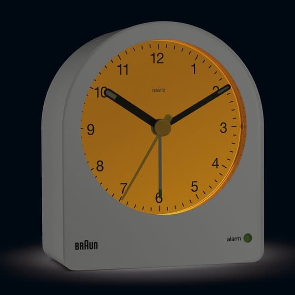 Braun vekkerklokke med snooze og baklys BC22W