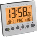 Miniatyrbild 2 av 3: TFA Dostmann 60.2561.55 DCF Väckarklocka Silver Larmtider 1