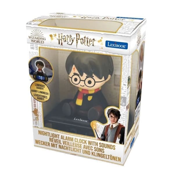 HARRY POTTER - Digital väckarklocka - 3D nattljus och ljudeffekter